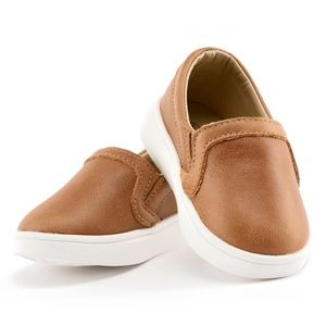 Piper Finn Toddler Leather Slip on Sneaker